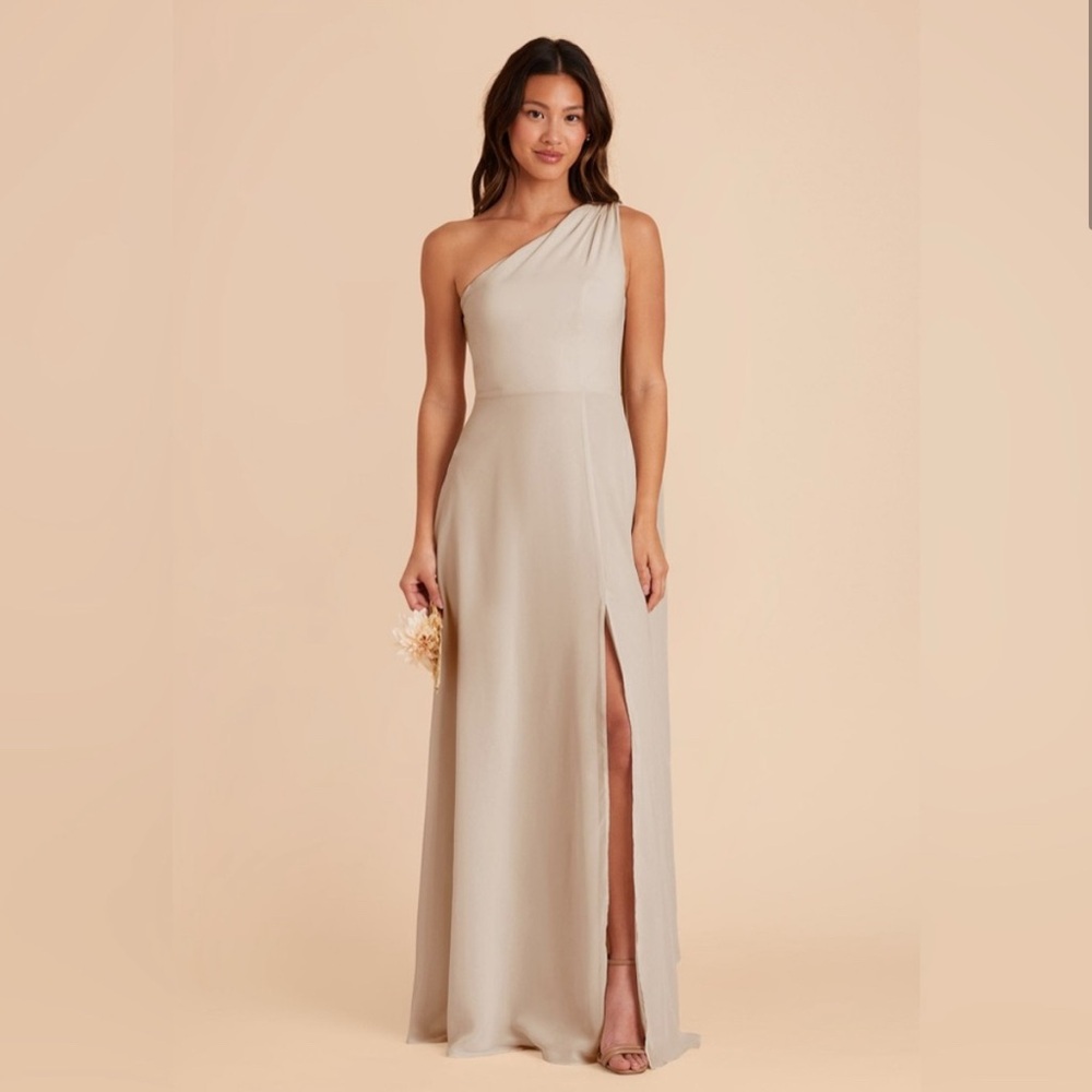 Birdy Grey Melissa Chiffon Neutral Champagne